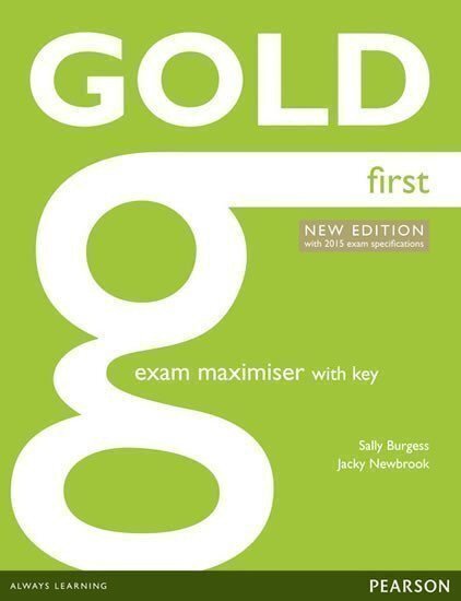 Gold First Exam Maximiser with key