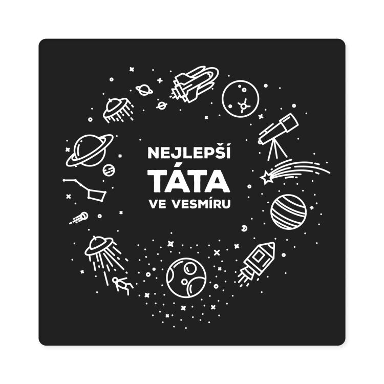 Pánské tričko - Nejlepší táta ve vesmíru, vel. L