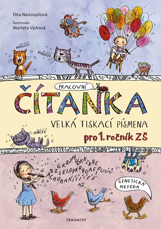 ČÍTANKA - VELKÁ TISKACÍ PÍSMENA
