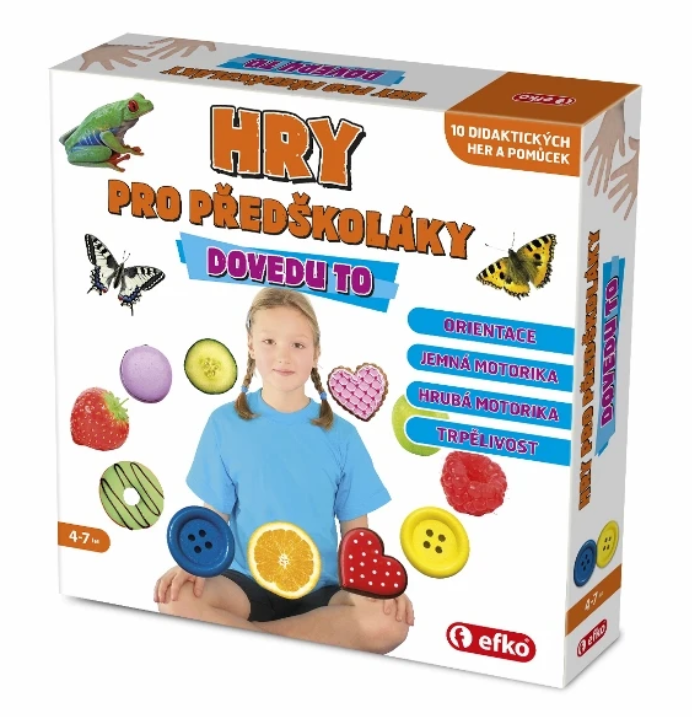 efko Hry pro předškoláky Dovedu to - vzdělávací soubor her