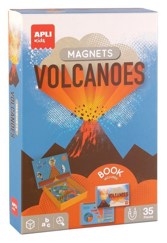APLI edukační hra s magnety - Sopky