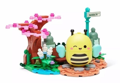 Squishmallows Stavebnice BLDR Sunny a botanická zahrada