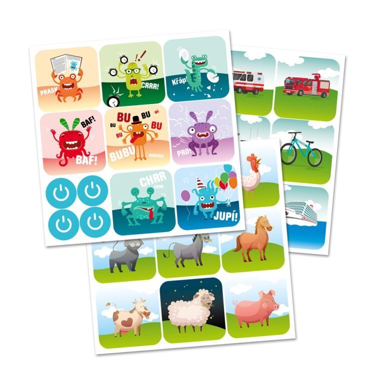 Sada Albi Kouzelných samolepek Kouzelné čtení