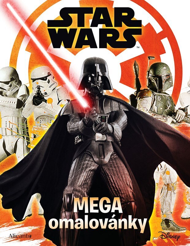 Star Wars - Mega omalovánky - 64 stran zábavy