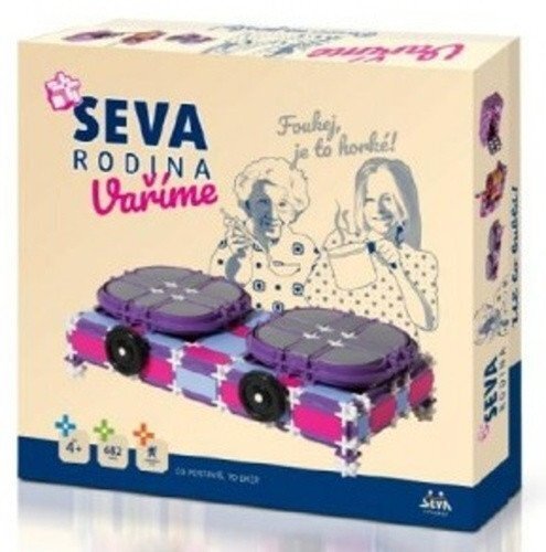 Stavebnice SEVA - Rodina Vaříme 682 dílků