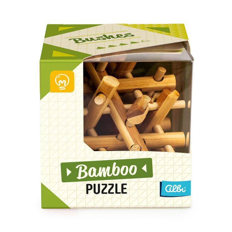 Bambusový hlavolam - Ježek