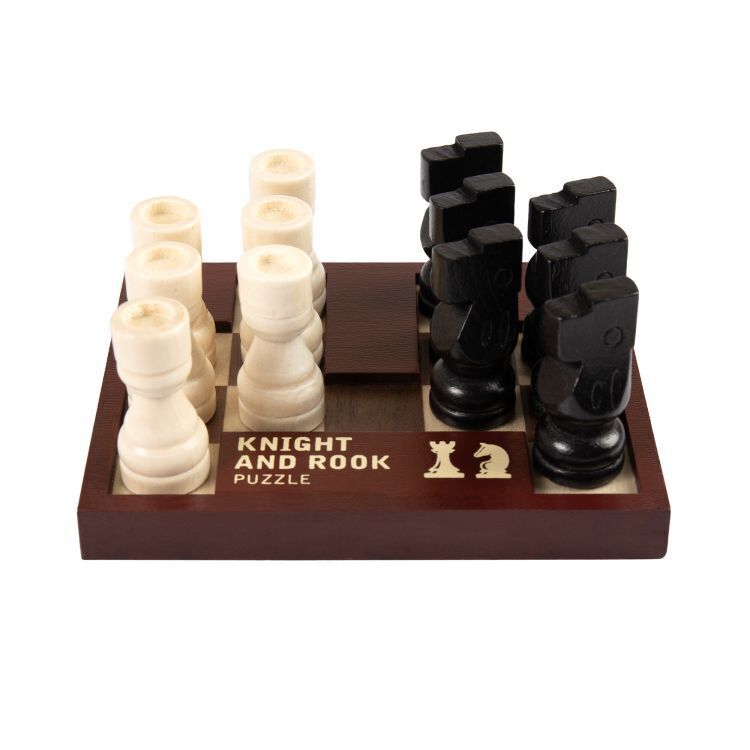 Chess puzzle - Knight and Rook