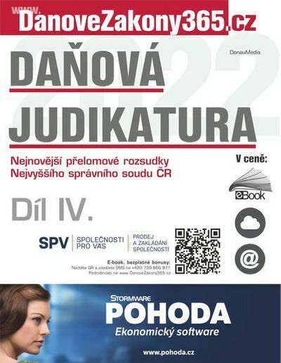 Daňová judikatura (IV.) (e-kniha)