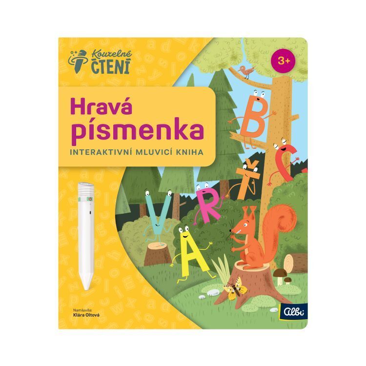 Albi Kniha Hravá písmenka Kouzelné čtení