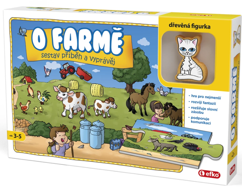 efko Hra O farmě - puzzle s příběhem