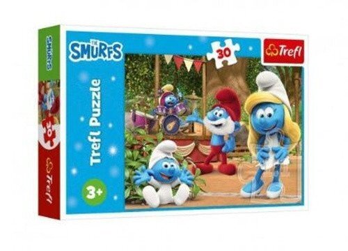 Puzzle Šmoulové a Šmoulinka 30 dílků