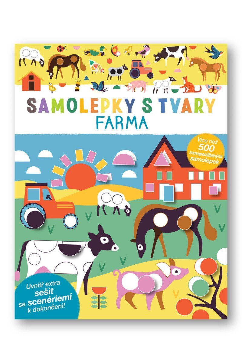 Samolepky s tvary Farma
