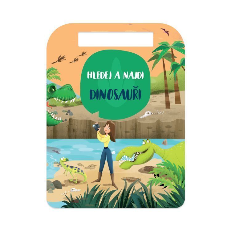 Kvído - Hledej a najdi: Dinosauři