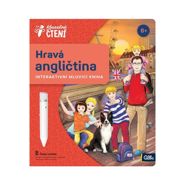 Albi kniha Hravá angličtina Kouzelné čtení