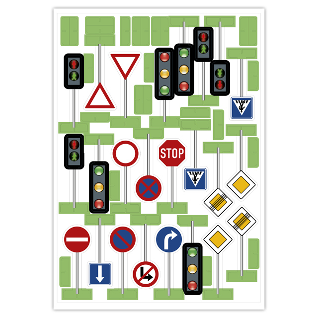 efko MultiGO - dopravní značky pro Igráčkovo auto