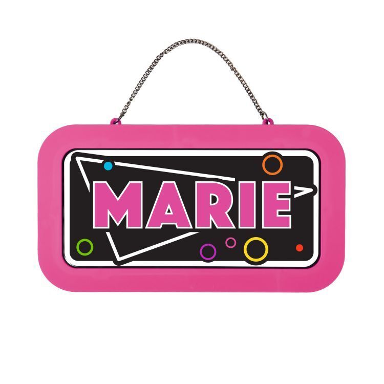 Neonová cedulka se jménem - Marie