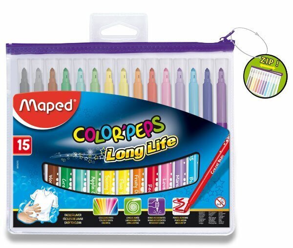 Maped - Fixy Color´ Peps 15 ks
