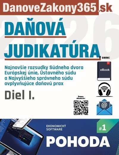 Daňová judikatúra (I. diel) (e-kniha)
