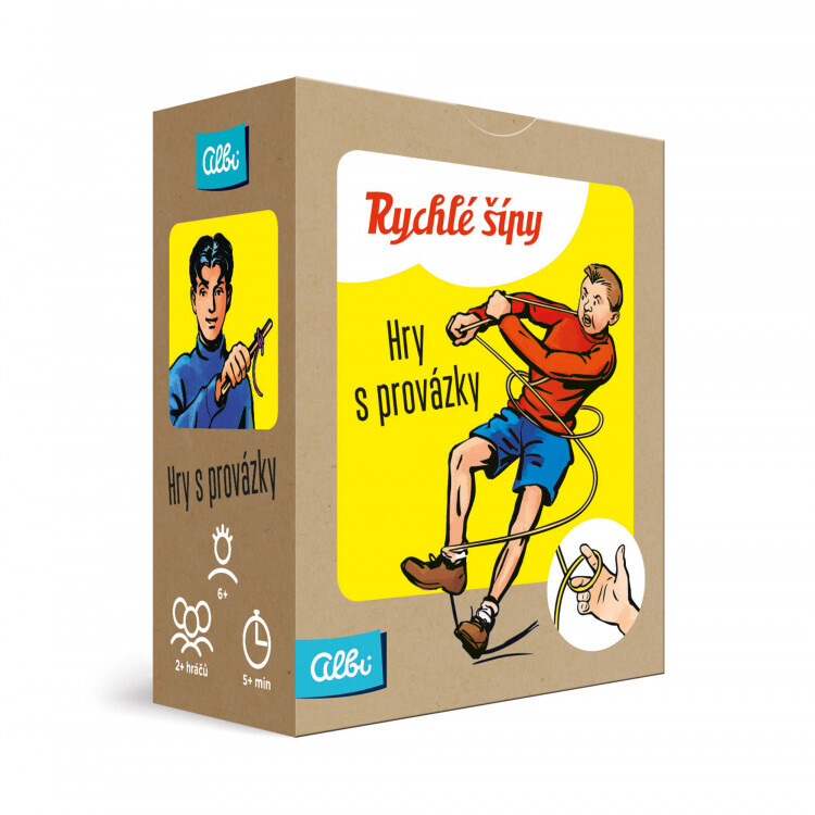 Albi Rychlé šípy - Hry s provázky mini hra