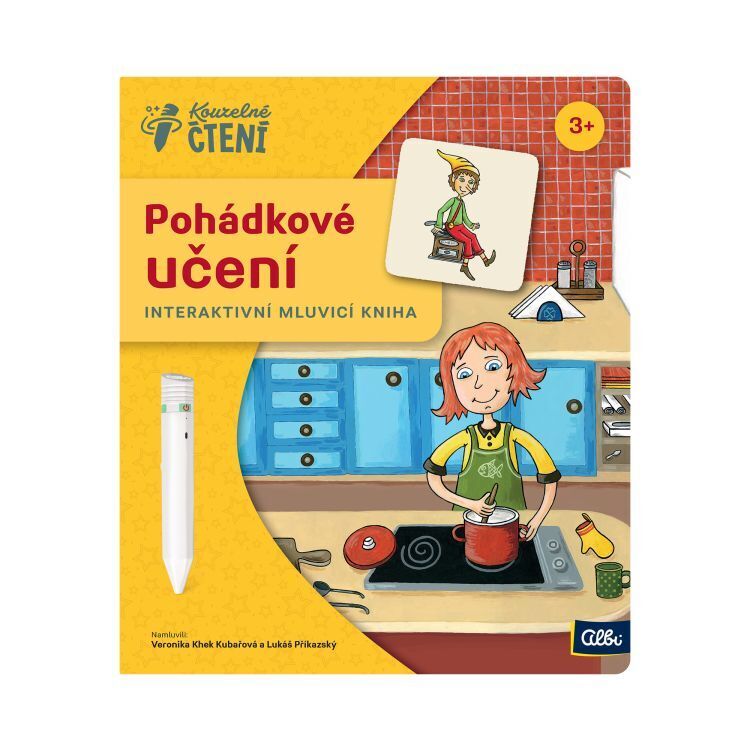 Albi Kniha Pohádkové učení Kouzelné čtení