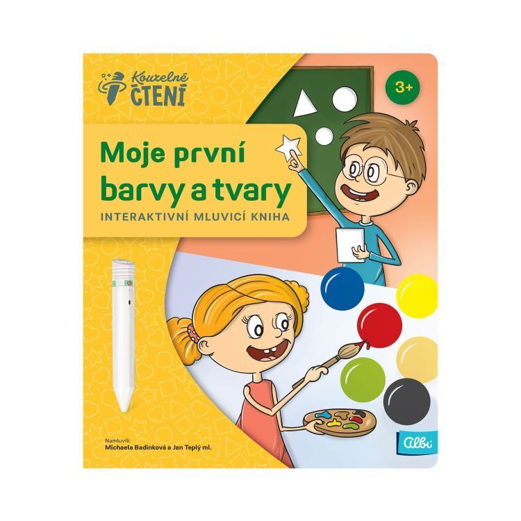Albi Kniha Moje první barvy a tvary Kouzelné čtení
