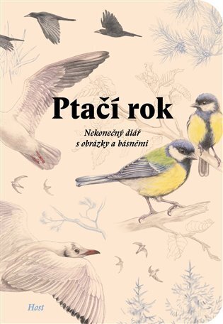 Ptačí rok - Nekonečný diář s básněmi a obrazy pro libovolný rok