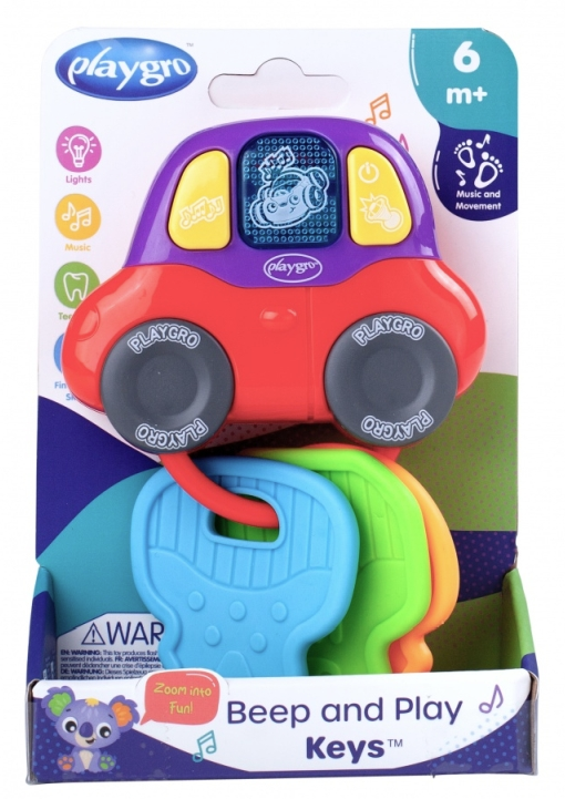 Playgro-interaktivní klíče se zvuky