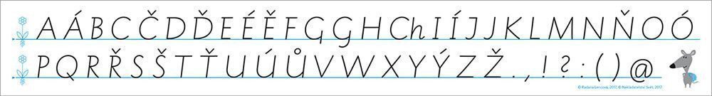 Záložka s abecedou (2. ročník)