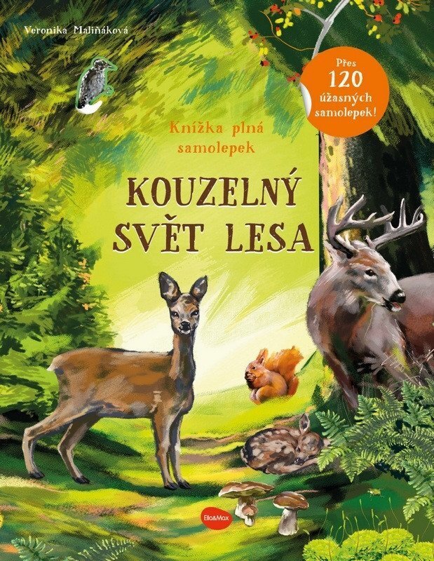 Kouzelný svět lesa - Kniha samolepek