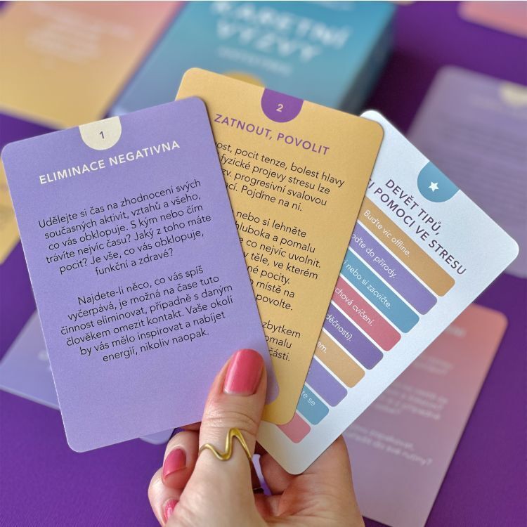 Karetní výzvy - Antistres