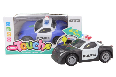 Auto policie na baterie - černé