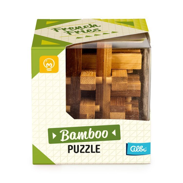 Bambusový hlavolam - Klec