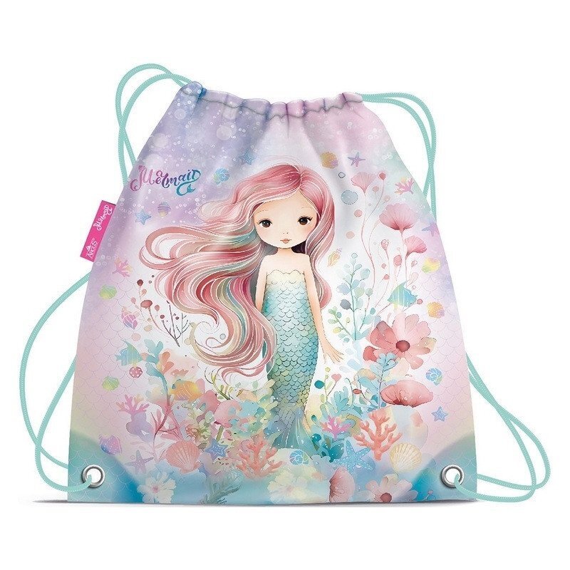 Sáček na přezůvky/sportovní potřeby Mermaid