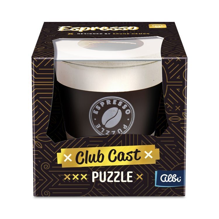 Hlavolam Puzzle Club Cast - Espresso