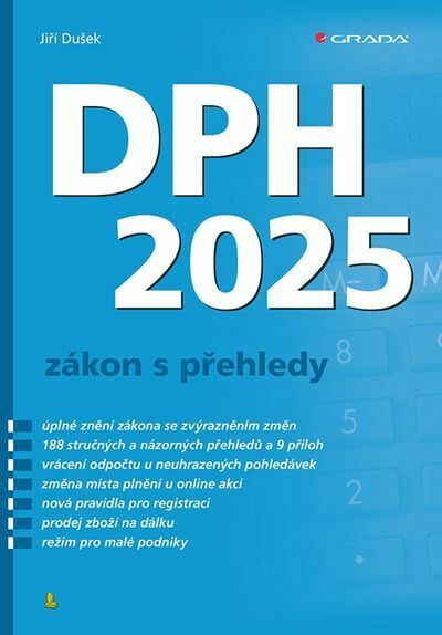 DPH 2025 - zákon s přehledy (e-kniha)