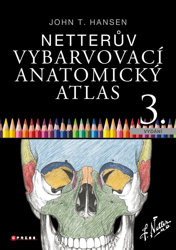 Netterův vybarvovací anatomický atlas - 3. vydání