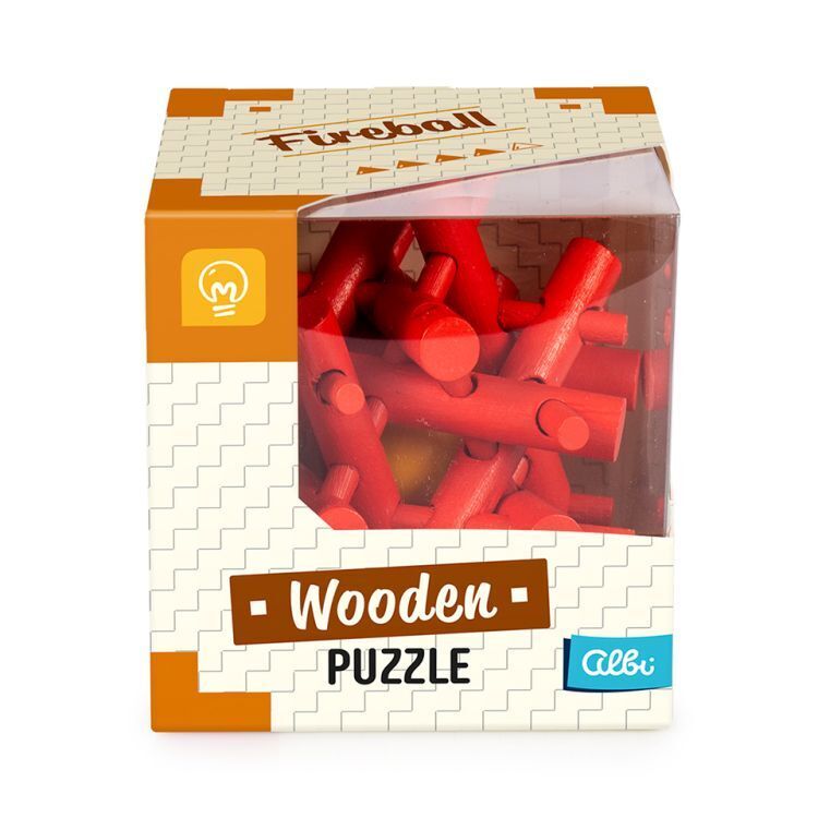 Velký dřevěný hlavolam - V pasti