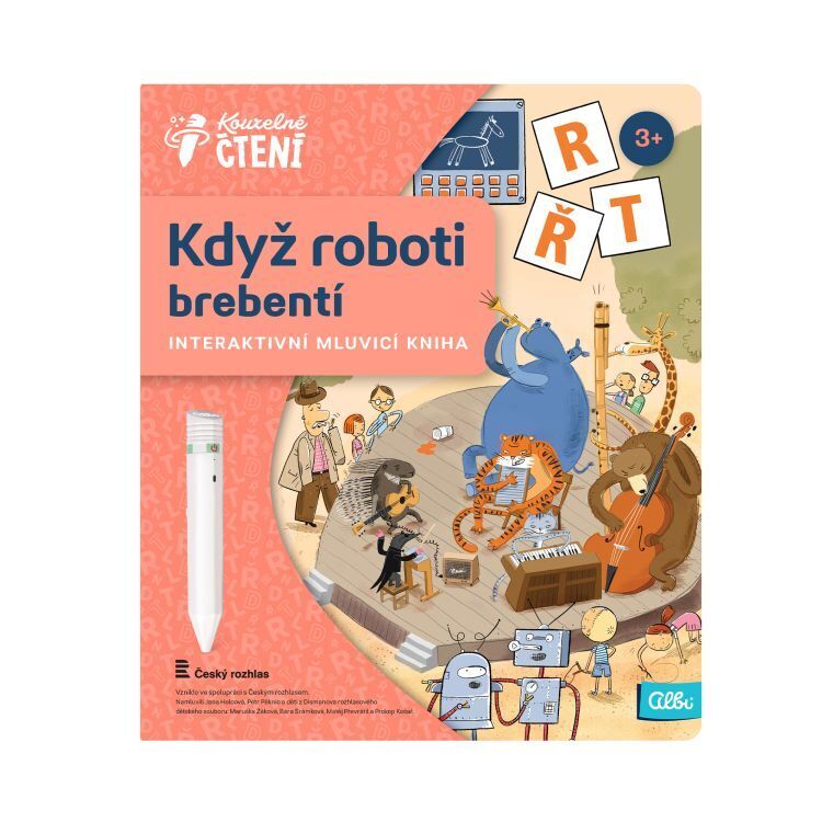 Albi Kniha Když roboti brebentí Kouzelné čtení