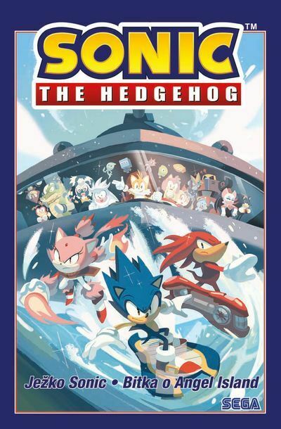 Ježko Sonic 3 - Bitka o Angel Island (e-kniha)