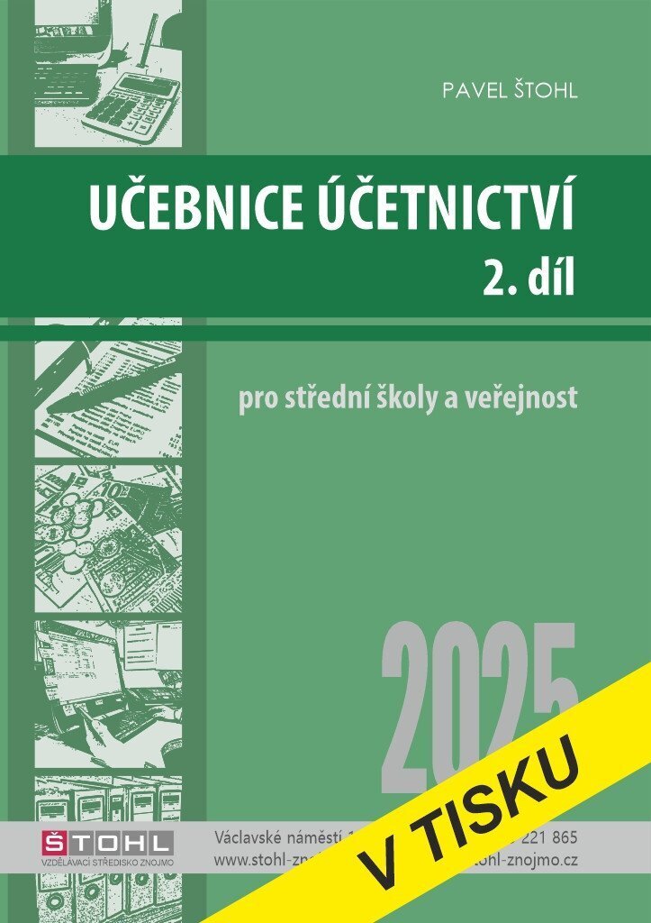 Učebnice Účetnictví II. díl 2025