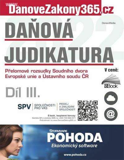 Daňová judikatura (III.) (e-kniha)