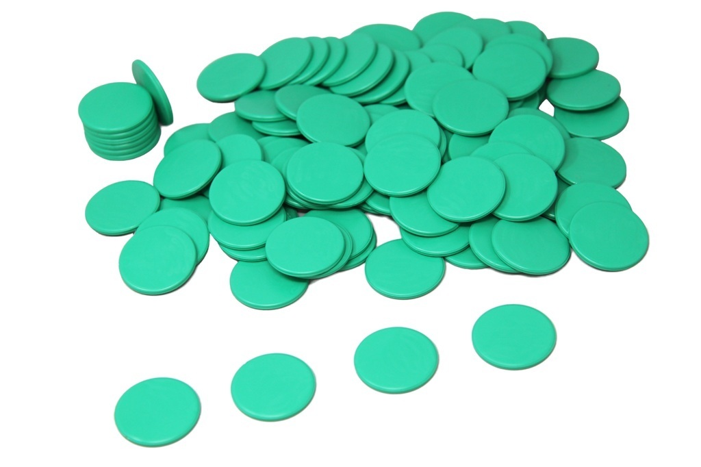 Wissner Žetony zelené 100 ks