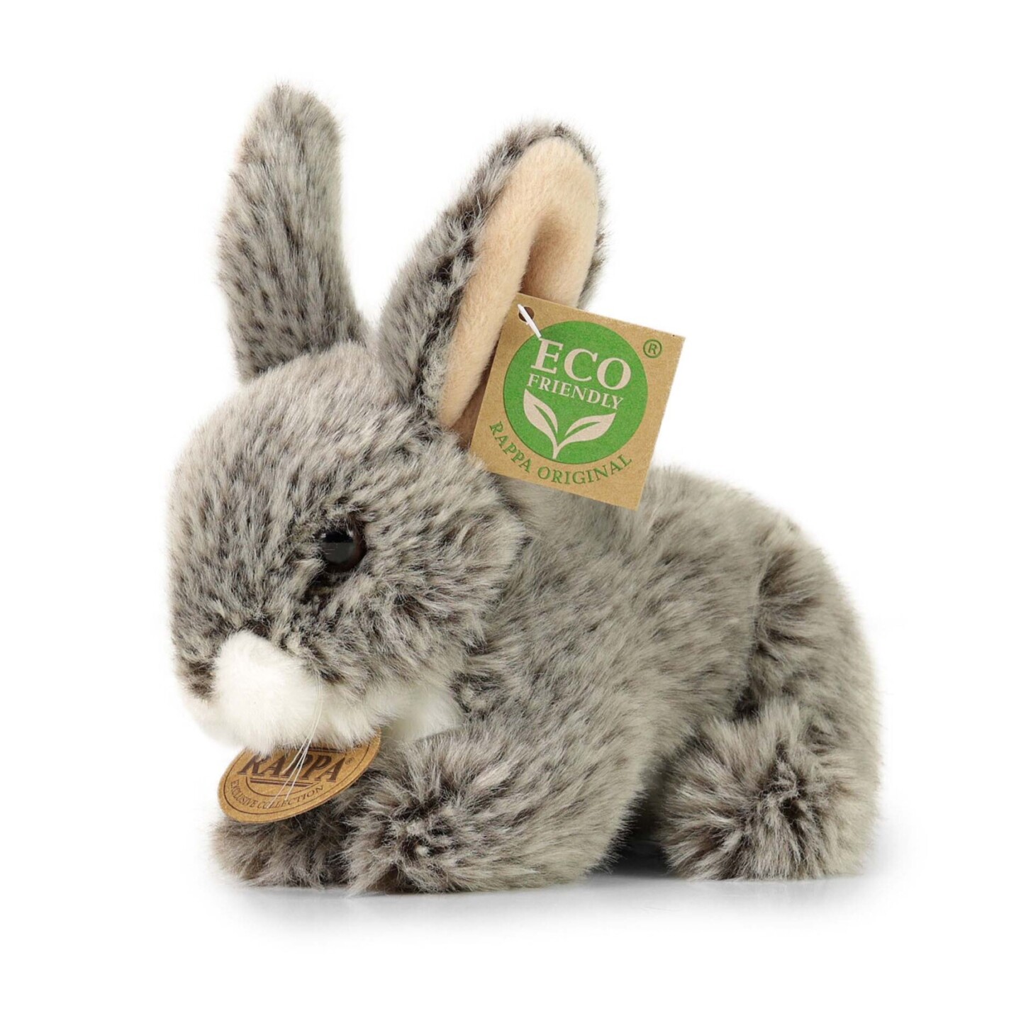 Plyšový králík šedý 17 cm ECO-FRIENDLY