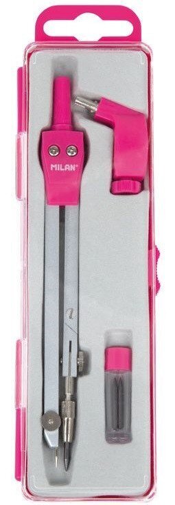 Kovové kružítko MILAN ACID - růžové