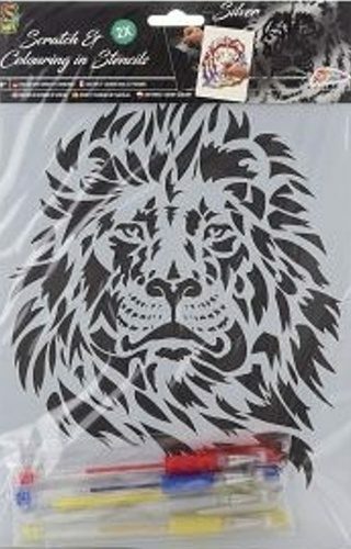 Vyškrabávání & Malování SET SILVER