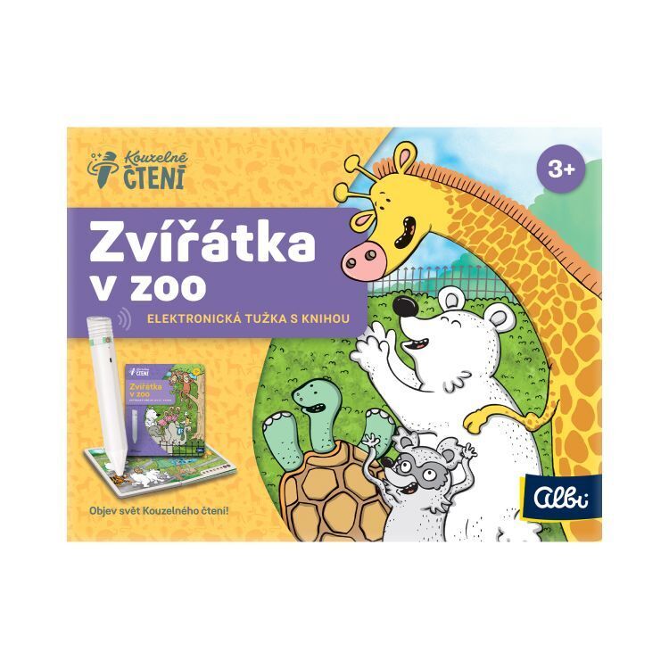 Albi tužka 2.0 + Zvířátka v ZOO Kouzelné čtení