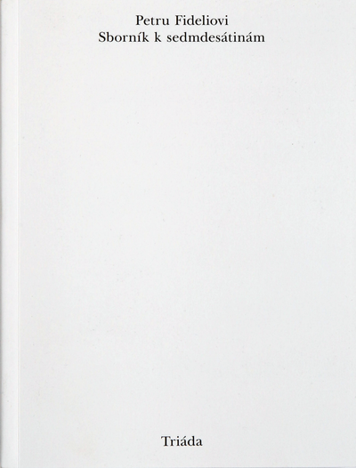 Petru Fideliovi (e-kniha)