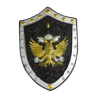 Rytířská sada s meči a štítem