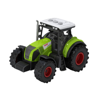 Traktor se zvukem a světlem s vlečkou a příslušenstvím