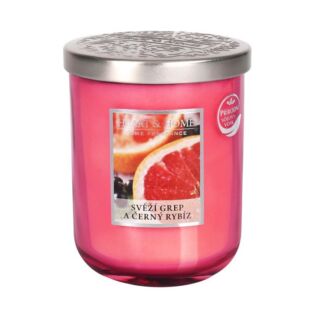 Velká svíčka - Svěží grep a černý rybíz